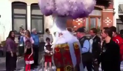 Bernard Clerfayt au carnaval de Schaerbeek