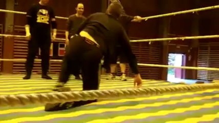 Tournai: notre collaborateur prend des cours de catch accélérés