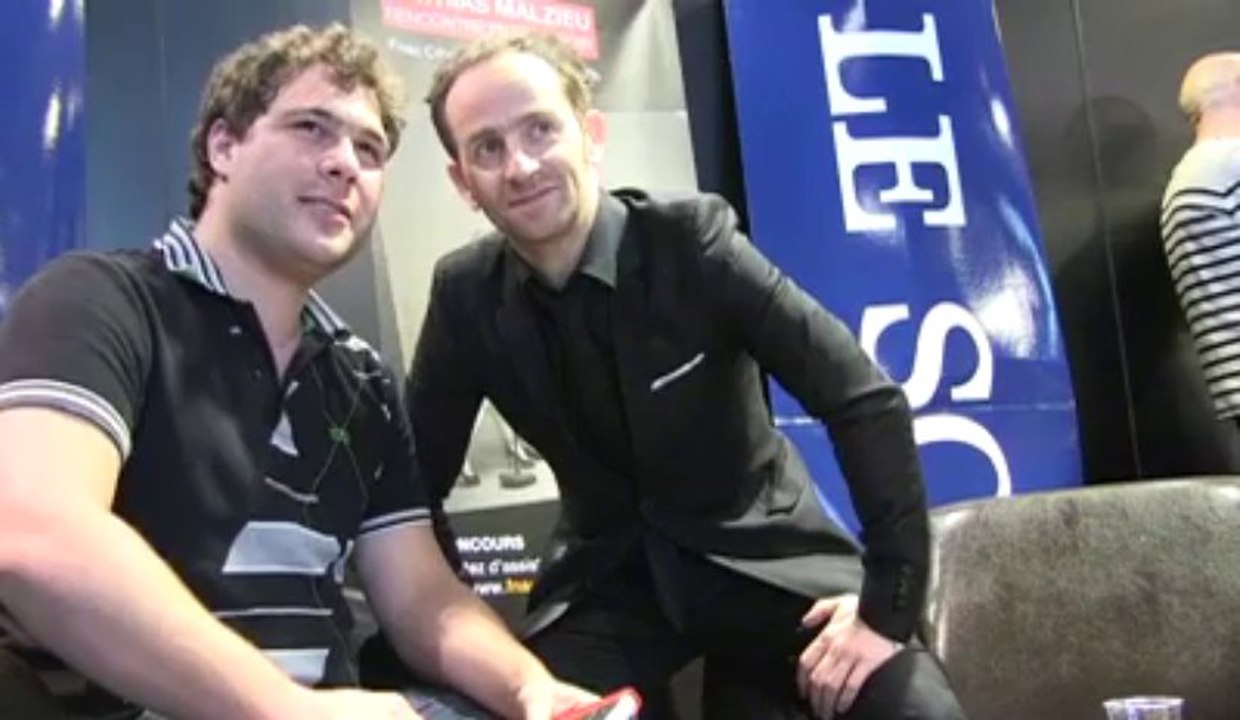 Mathias Malzieu, leader de Dionysos, rencontre ses fans