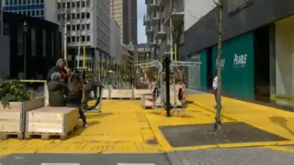 Découvrez la nouvelle zone piétonne Walking Madou en vidéo 🚶‍♂️