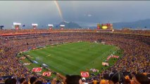 México - Doble arco iris sobre el Estadio Azteca
