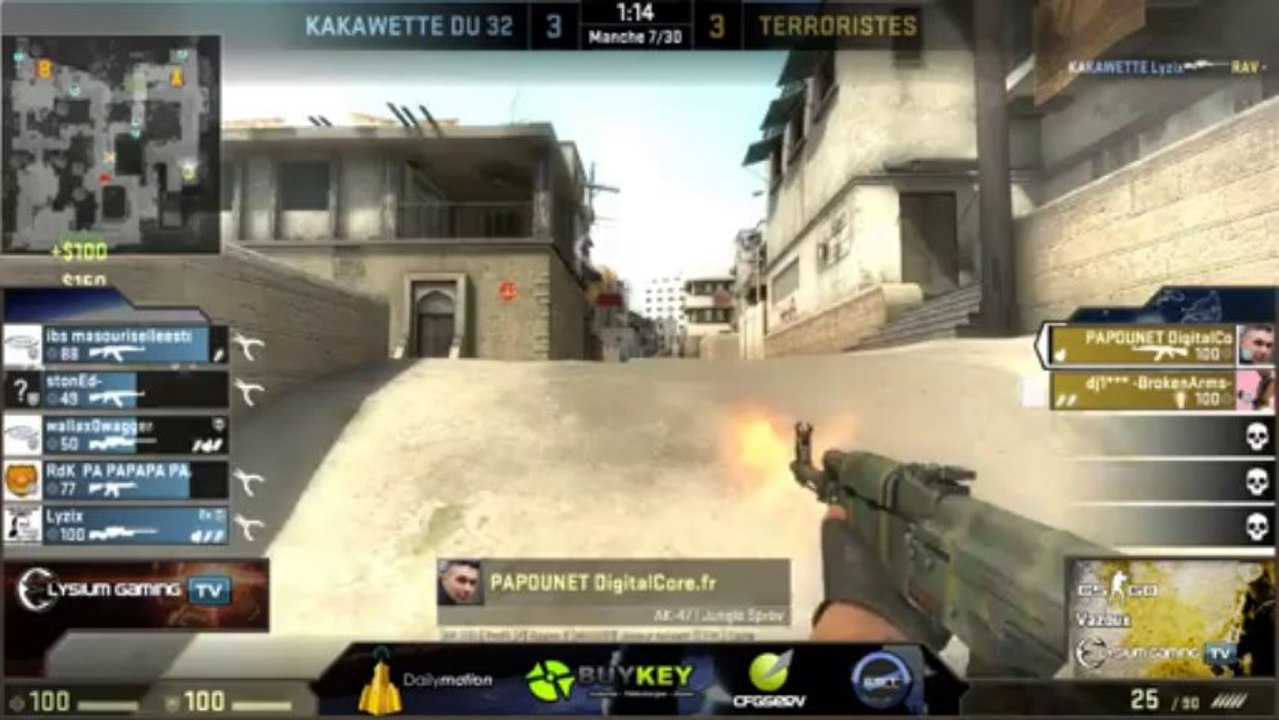 finale Fast Cup Esport Online #11 Kakawette du 32 vs Broken Arm