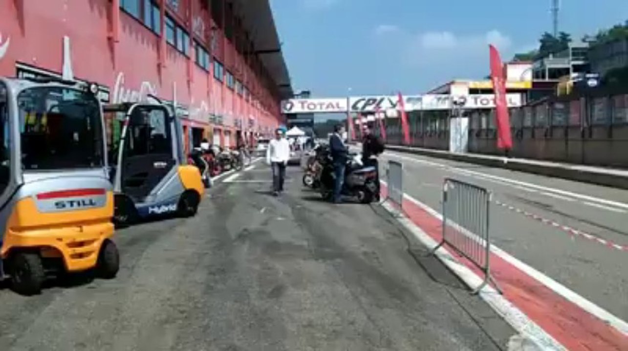 I-care: le test de la voiture électrique sur le circuit de Zolder