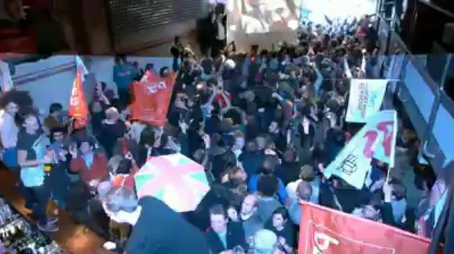 Présidentielles françaises à Bruxelles: annonce des resultats preliminnaires au PS