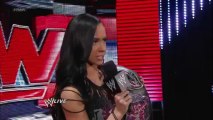 Natalya vs Brie Bella Aj Pipe bomb to total divas