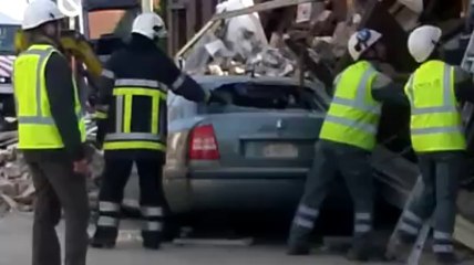 Explosion d'une maison à Quaregnon suite à une fuite de gaz