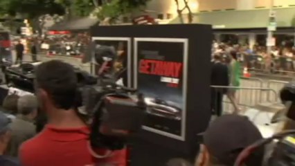 Selena Gomez hits the red carpet for Getaway premiere