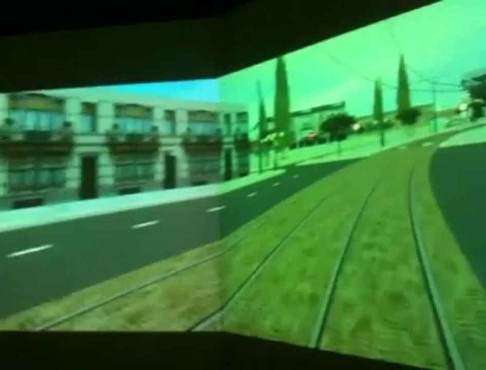 Nous avons testé le simulateur de conduite de tram de la Stib
