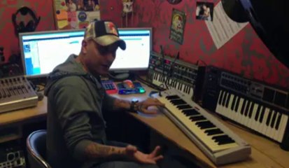 LIège: DJ Furax dans son studio