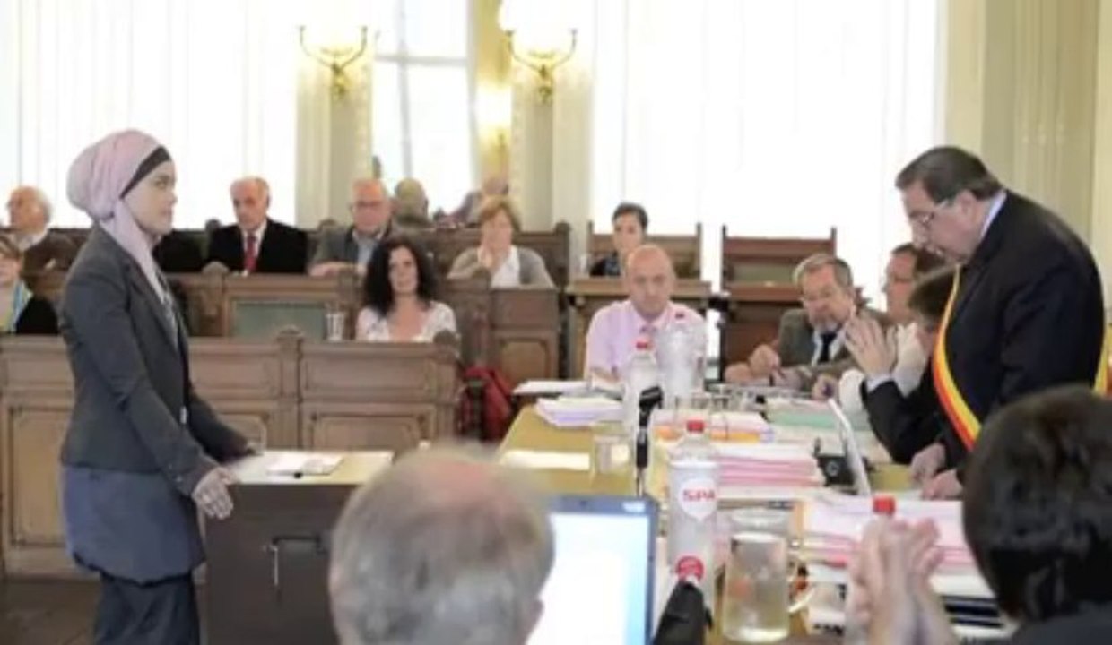 Verviers: prestation de serment de Leila Azzouzi