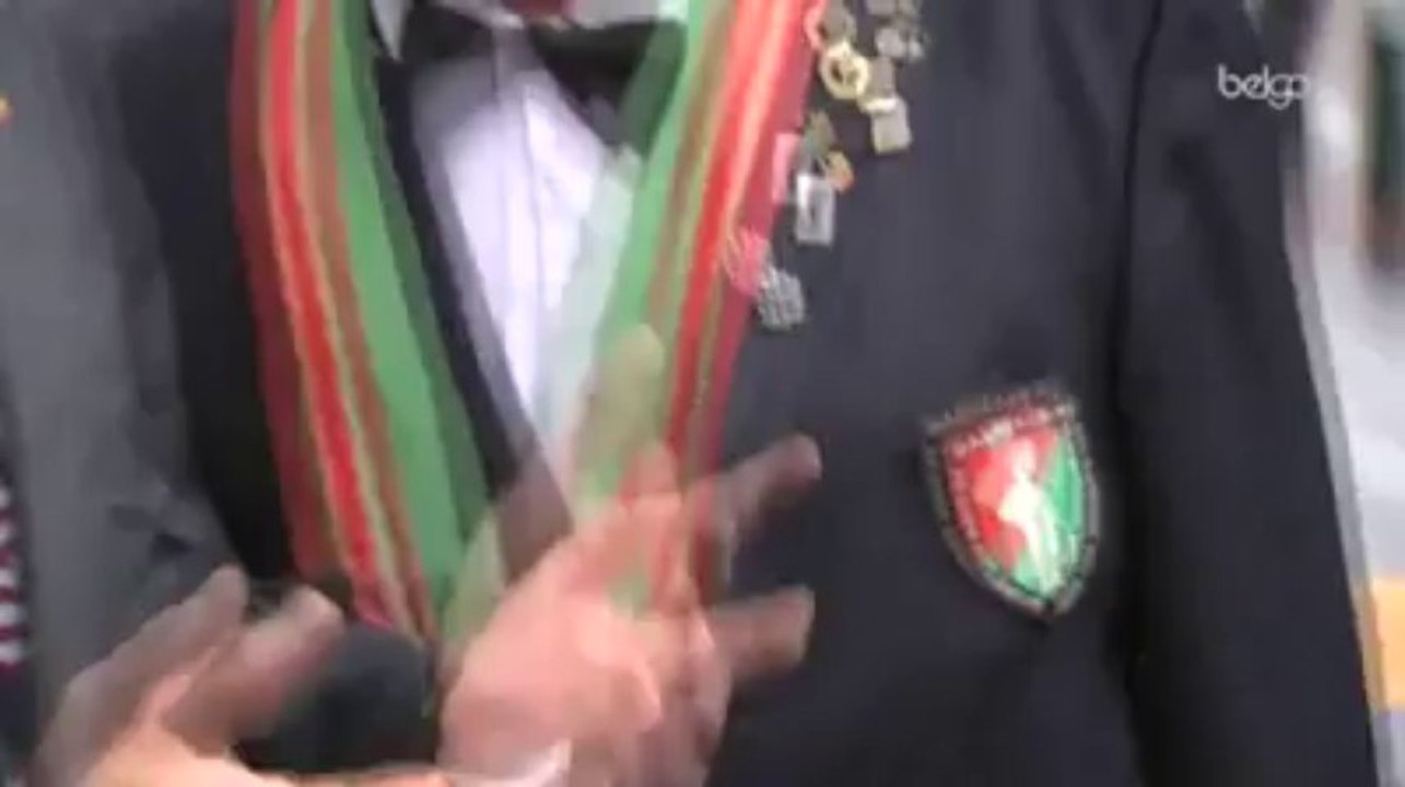 Manneken Pis aux couleurs de l'Independence Day