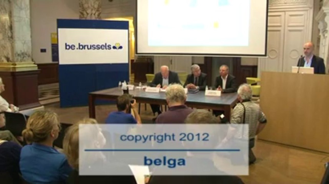 "be.brussels", le nouveau logo de la Région Bruxelles-Capitale
