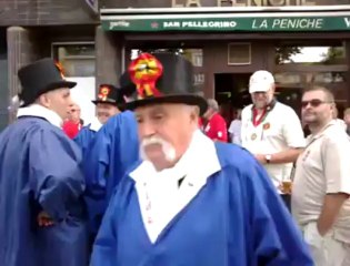 Les acteurs du Meyboom se sont donné rendez-vous place Sainte-Catherine