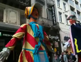 Meyboom, la parade dans Bruxelles