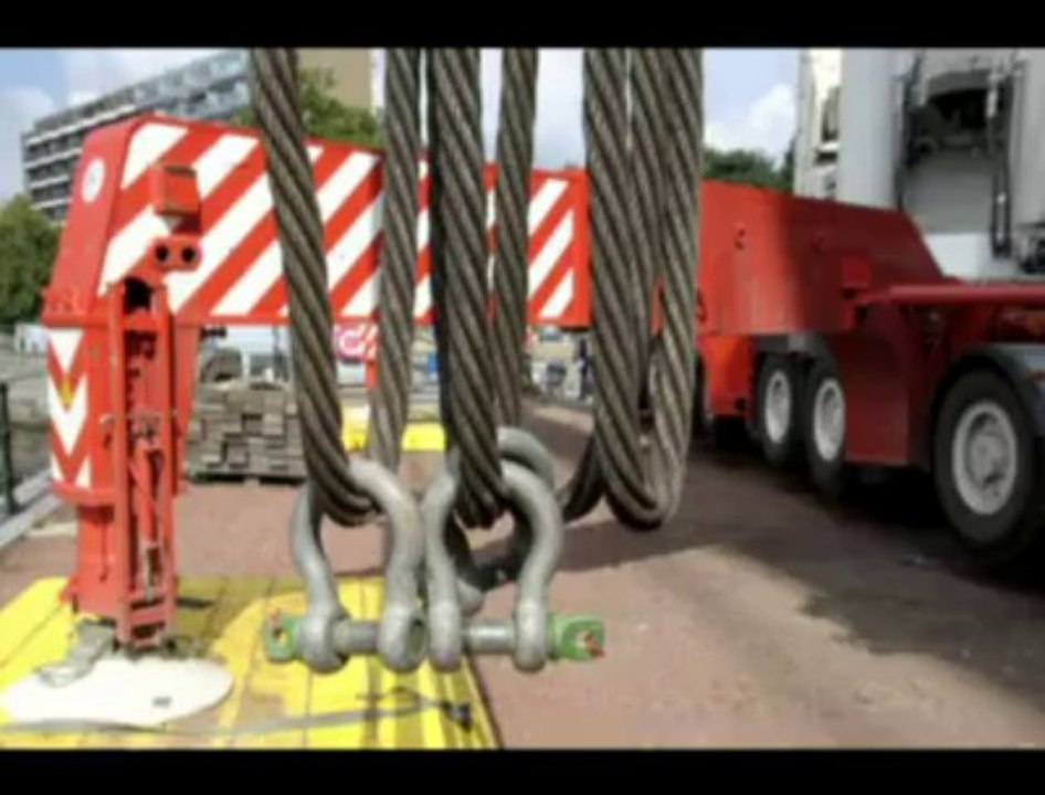 Démontage de la centrale hydroélectrique des Grosses Battes à Liège