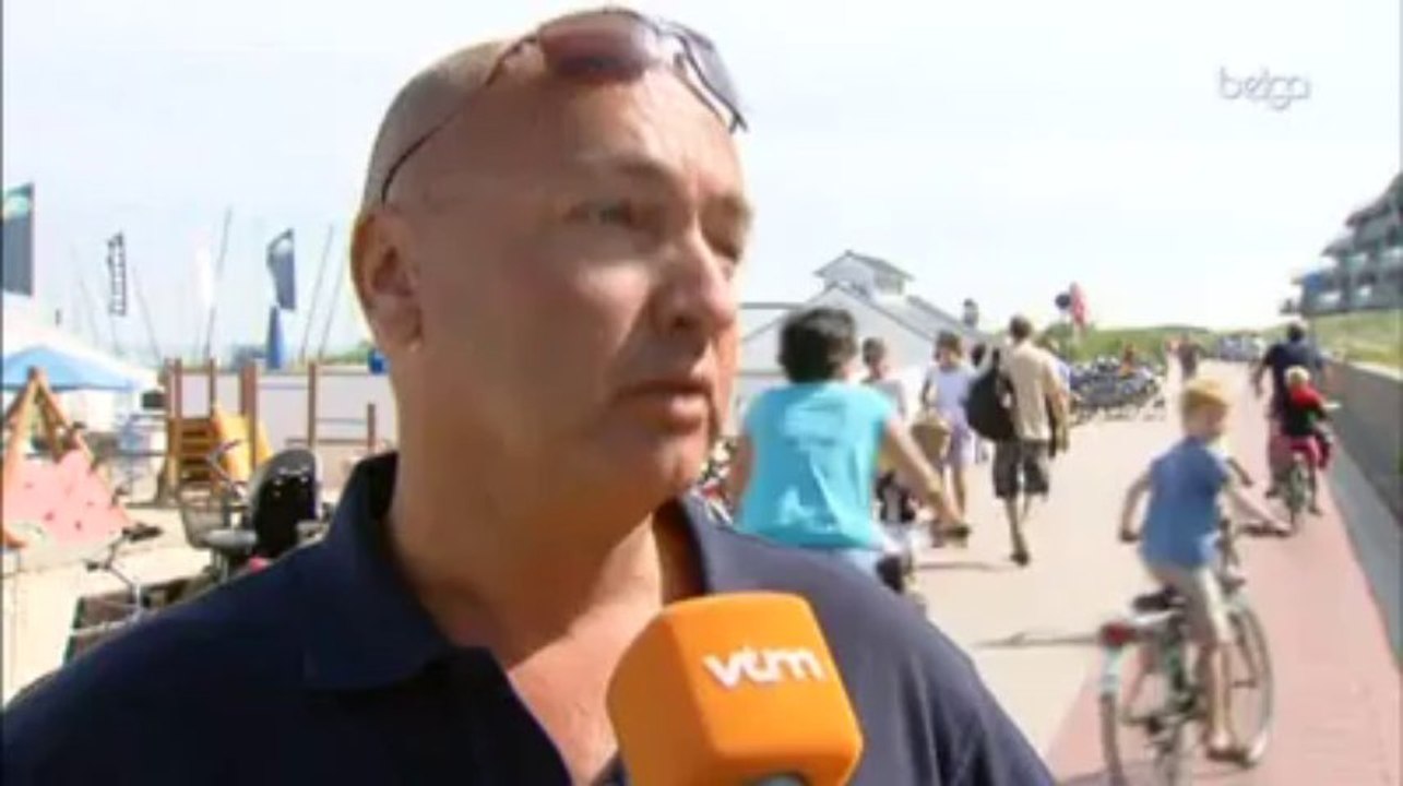 Découverte d'un cadavre sur la plage de Knokke