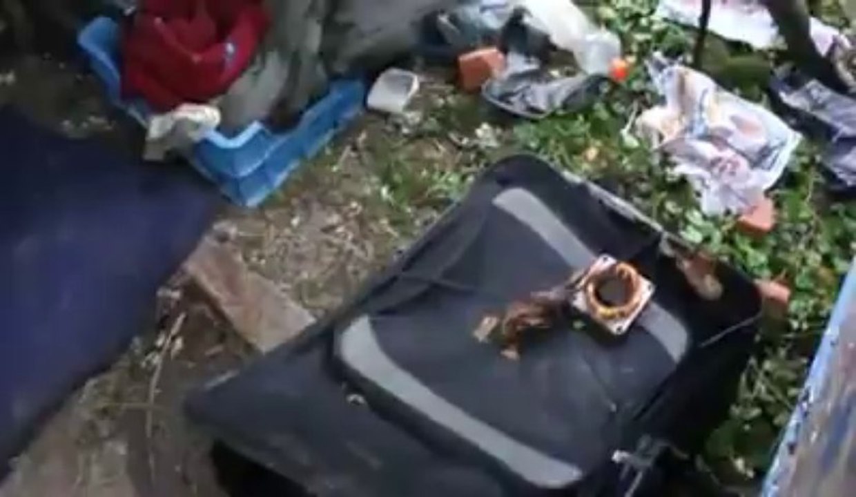 La cabane de Brandon Dramaix à Saint-Vaast