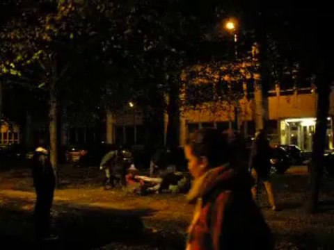 Spectacle de rue dans le Pentagone pour la Nuit Blanche
