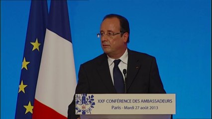 Syrie: décision "dans les prochains jours", selon Hollande