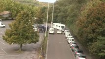 Charleroi: une quarantaine de caravanes expulsées du parking des Expos