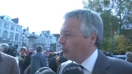 Reynders: "Nous allons commencer par des économies"