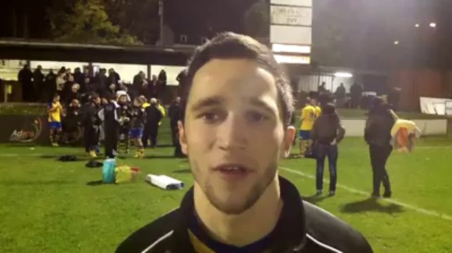 Foot (D3B): Huy-Tirlemont (1-1), la réaction vidéo de Marvin Konsdorff