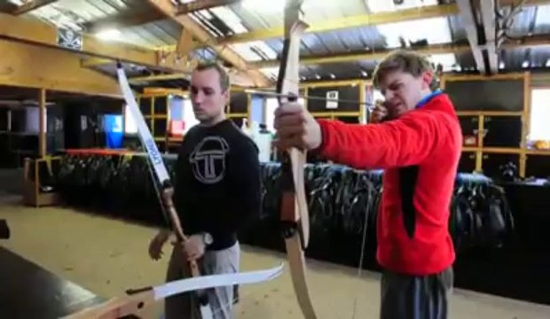 Steve Darcis et David Goffin s'entraînent à Durbuy Adventures