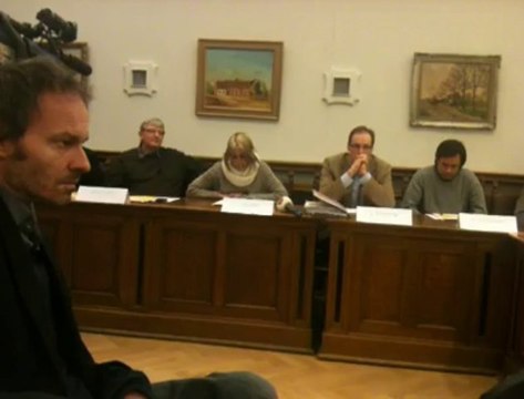 Ganshoren: un des discours de ProGanshoren lors du conseil d'installation