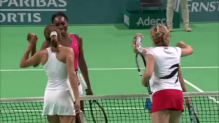 Clijsters remporte son dernier match de simple