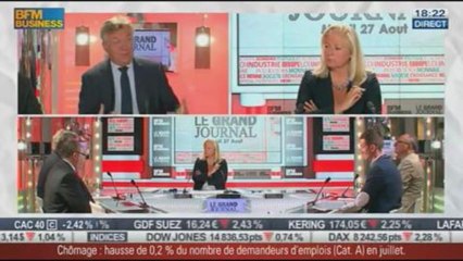 Guillaume Cairou, Christian de Boissieu et Philippe Waechter, dans le Grand Journal - 27/08 2/4