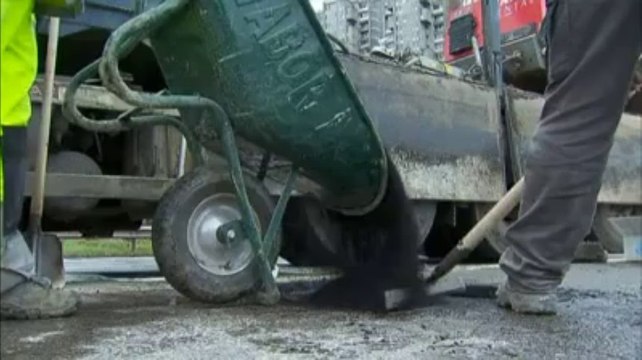 La météo a fortement dégradé l'état des routes belges