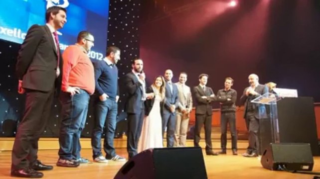 La troupe de La vie c'est comme un arbre , Bruxellois de l'année 2012