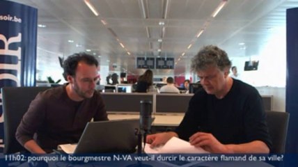 11h02: « Alost, ville laboratoire de la N-VA : attention, danger ! »