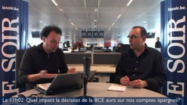 Le 11h02: Quel impact la décision de la BCE aura sur nos comptes épargnes?