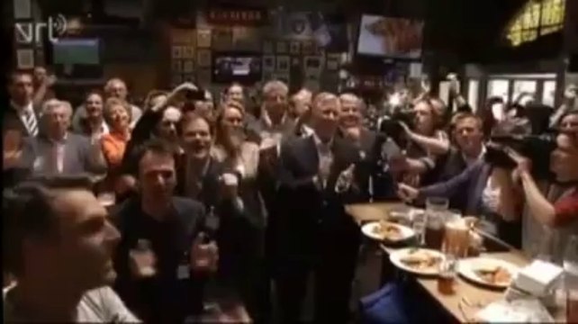 Les Belges fêtent la victoire des Diables Rouges