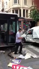 Un bus Stib dévie de sa route