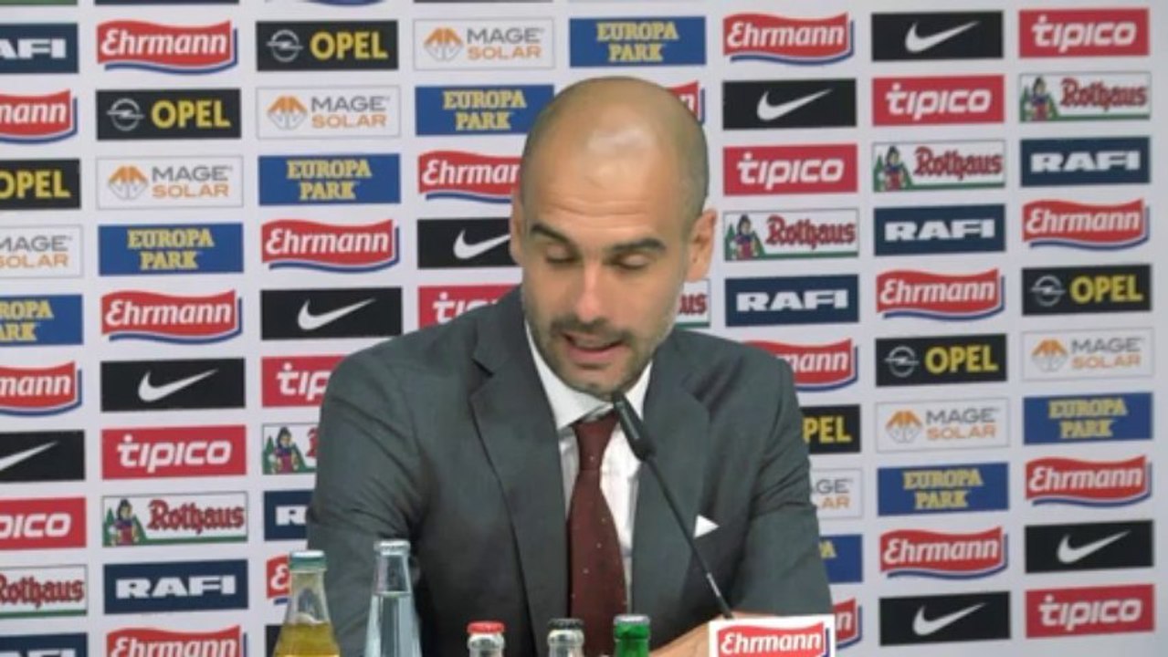 Guardiola trotz remis zufrieden: "haben gut fußball gespielt"