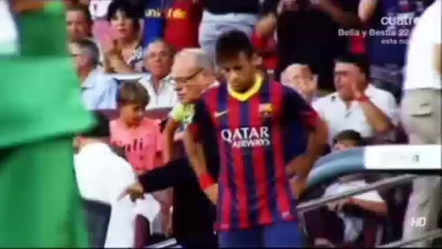 Neymar has always received many blows by defenders