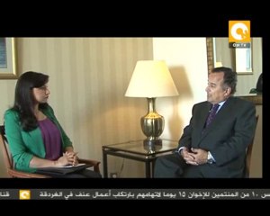 تحديات المرحلة الإنتقالية على الشأن الخارجي .. وزير الخارجية نبيل فهمي