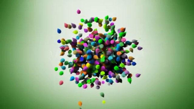 Colorful Particles Logo Reveal - After Effects Template