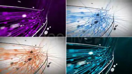 Growing Wires Logo - After Effects Template