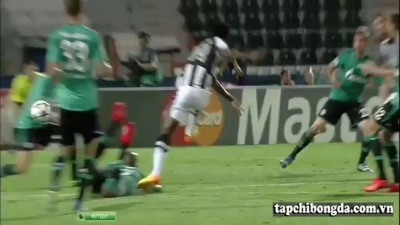 UEFA CPL: PAOK Thessaloniki 2-3 Schalke 04 (all goals - highlights - HD)