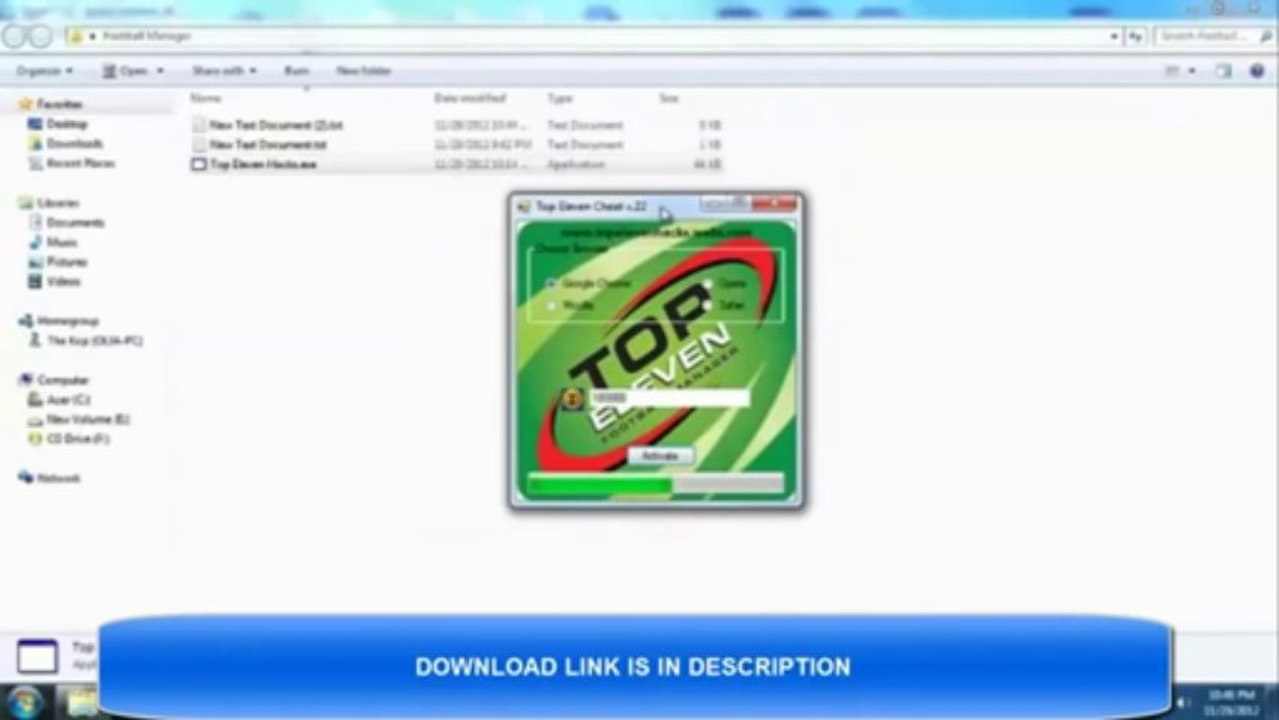 Latest 2013 Top Eleven Token Hack working from 25th august to 30th august