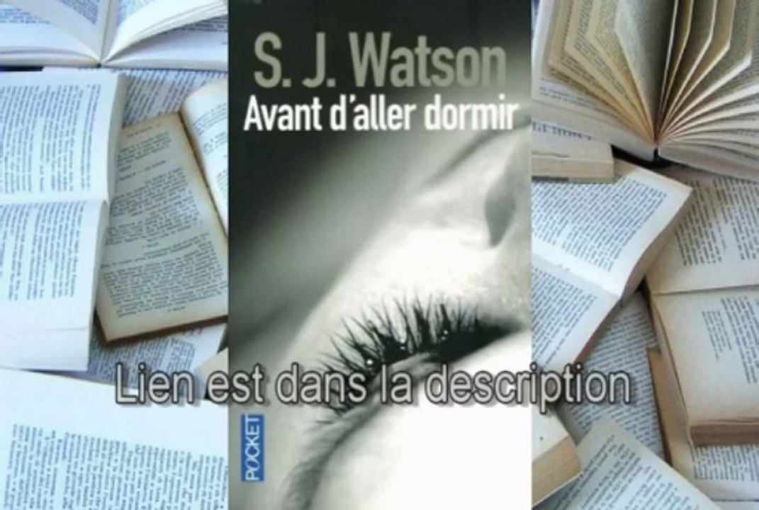 Télécharger gratuit Avant d'aller dormir de S.J. Watson