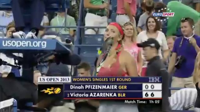 Amerika Açık: Victoria Azarenka - Dinah Pfizenmaier