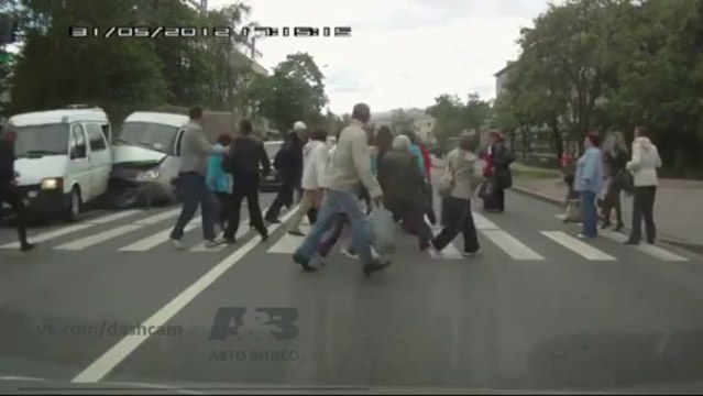 Road Rage / Traffic Accidents - Crosswalk ? NOT for HIM