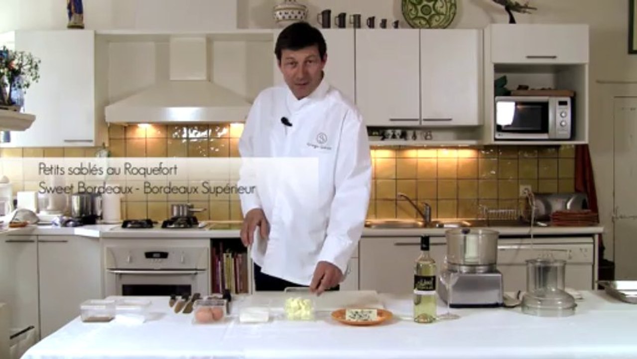 Les sablés au roquefort par Georges Gotrand - 1 appellation, 1 recette