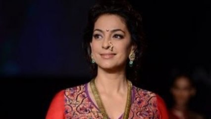 Juhi Chawla on Ramp At Lakme Fashion Week