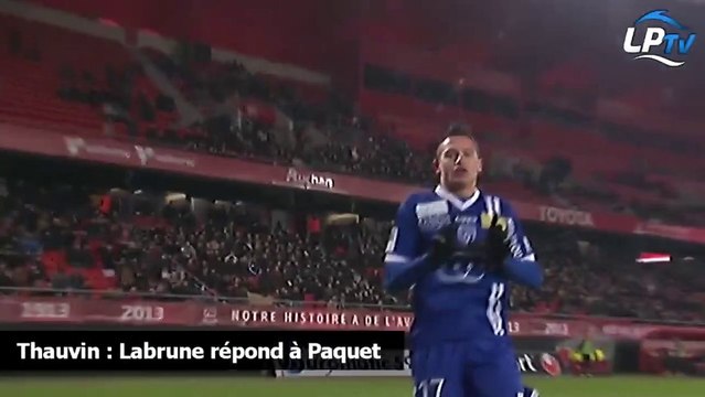 Thauvin : Labrune répond à Paquet