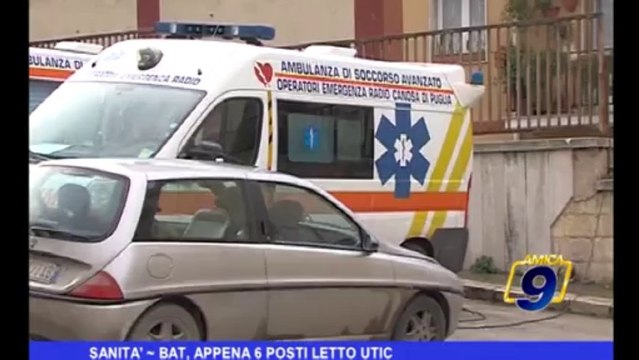 Sanità | BAT, appena 6 posti letto UTIC